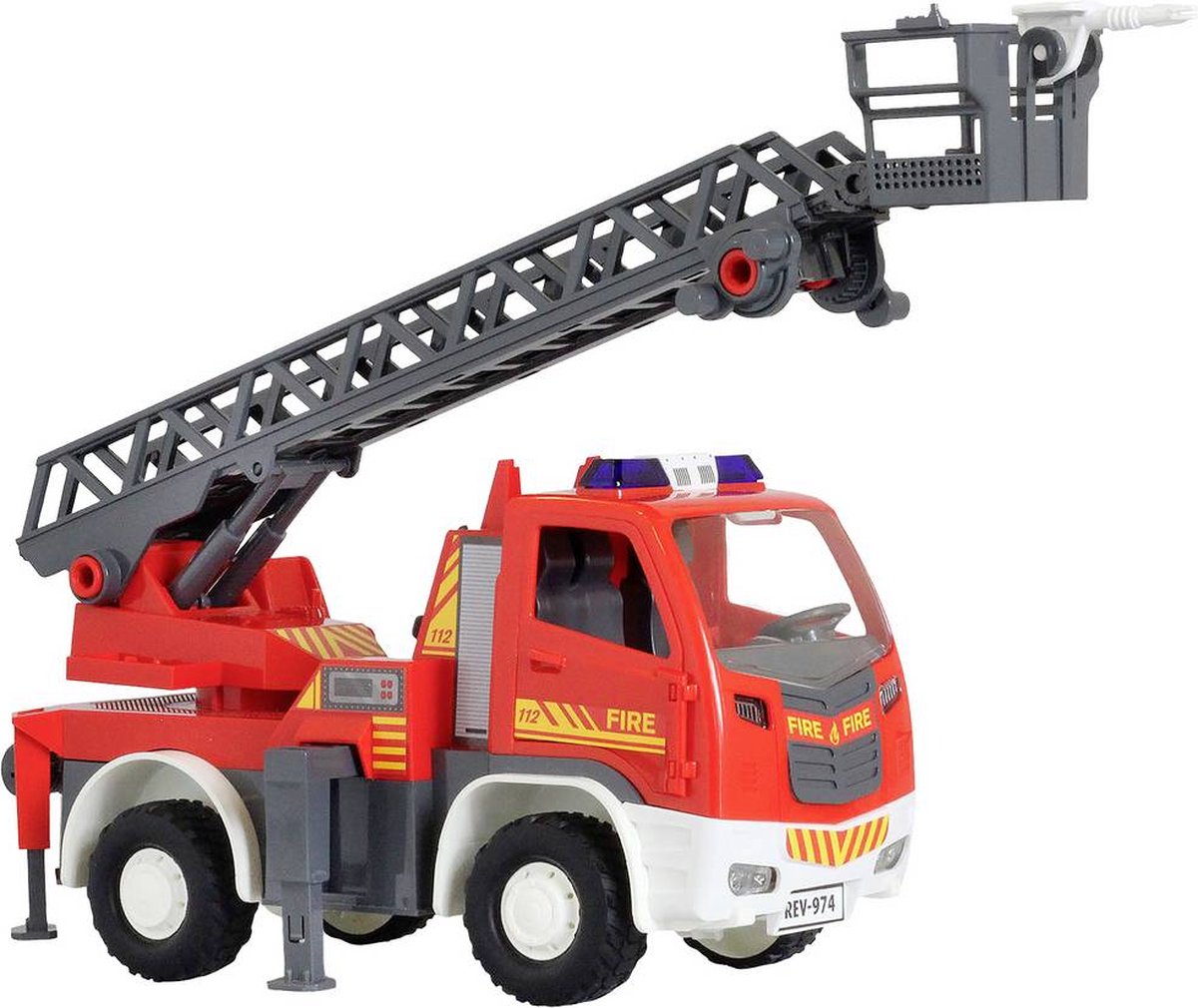 1:20   00914 Turntable Ladder Fire Truck - First Construction Plastic kit