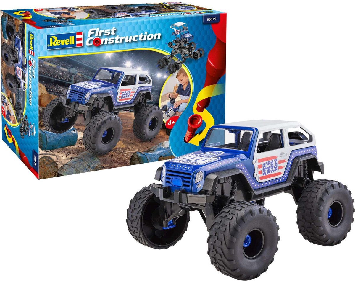 1:20   00919 Monster Truck - First Construction Plastic kit