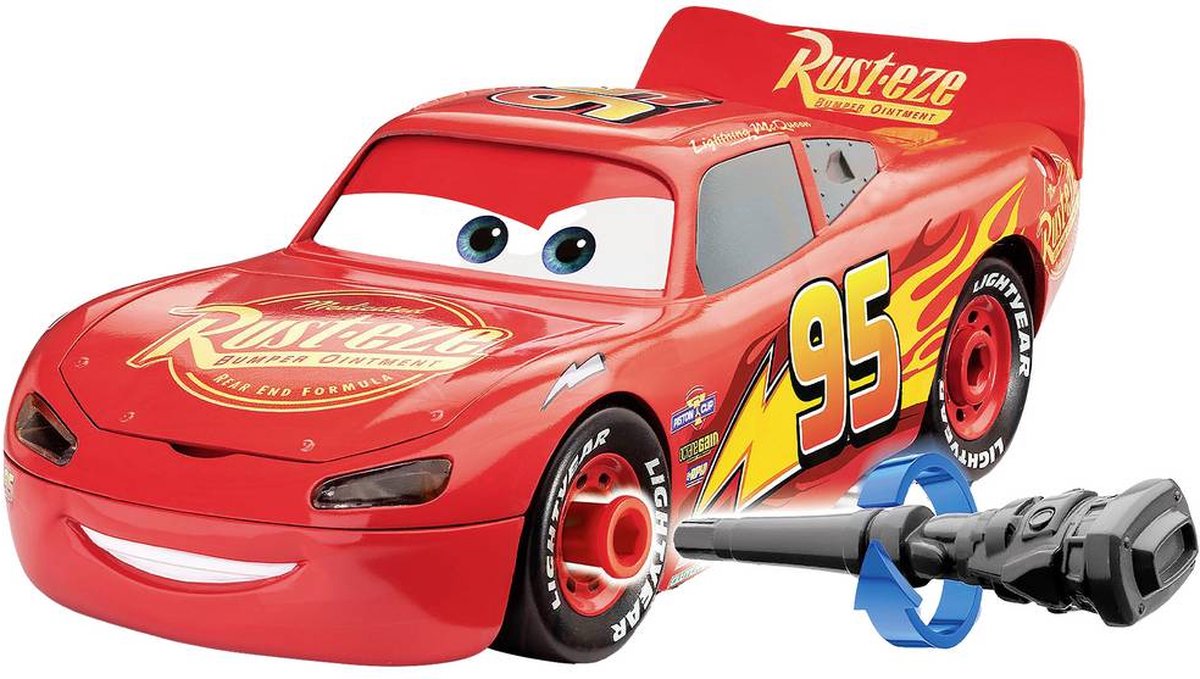 1:20   00920 Lightning McQueen Disney Cars - Light & Sound - First Construction Plastic kit