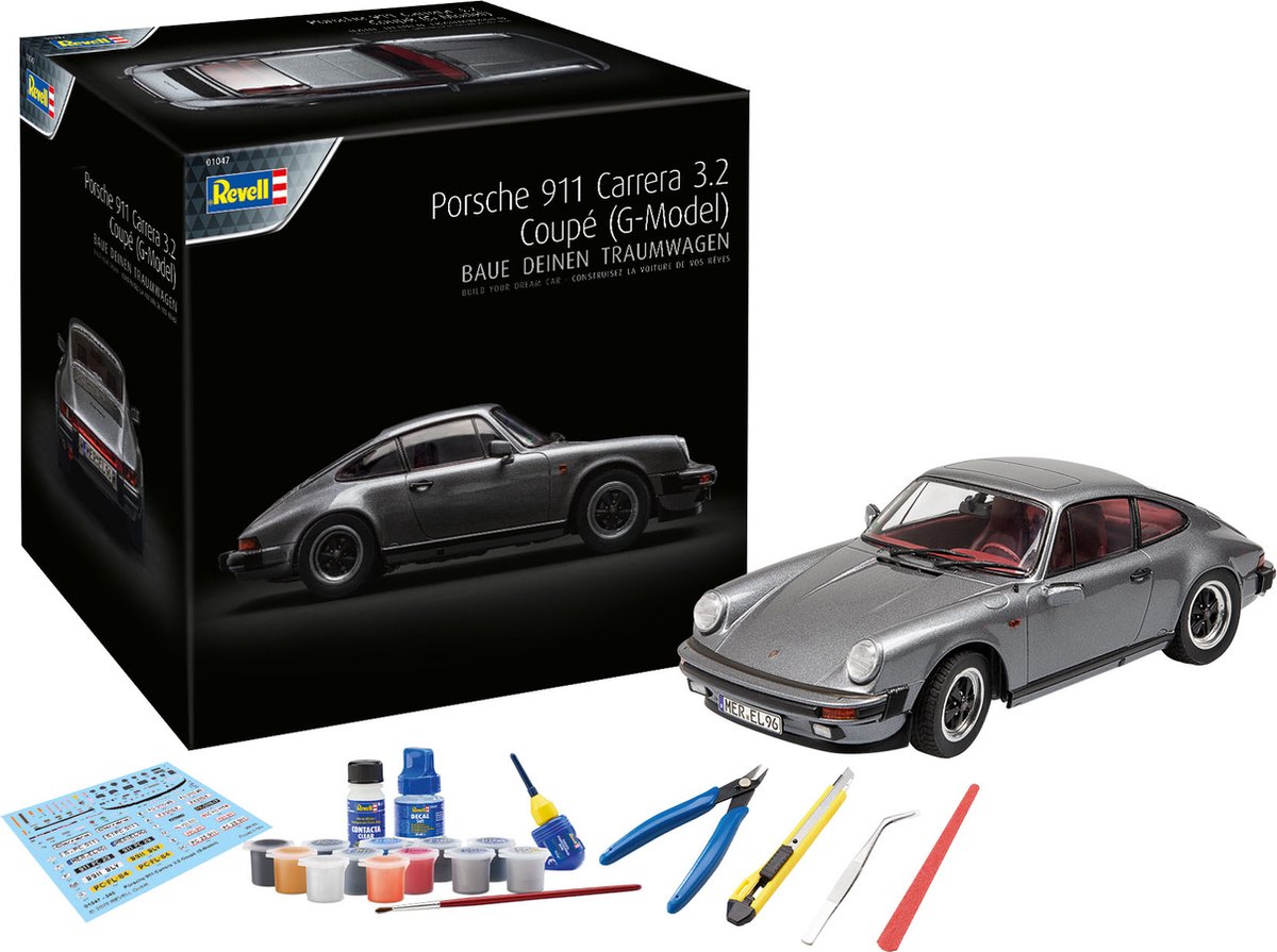 1:24   01047 Porsche 911 Carrera 3.2 Coupe - Adventskalender Plastic kit