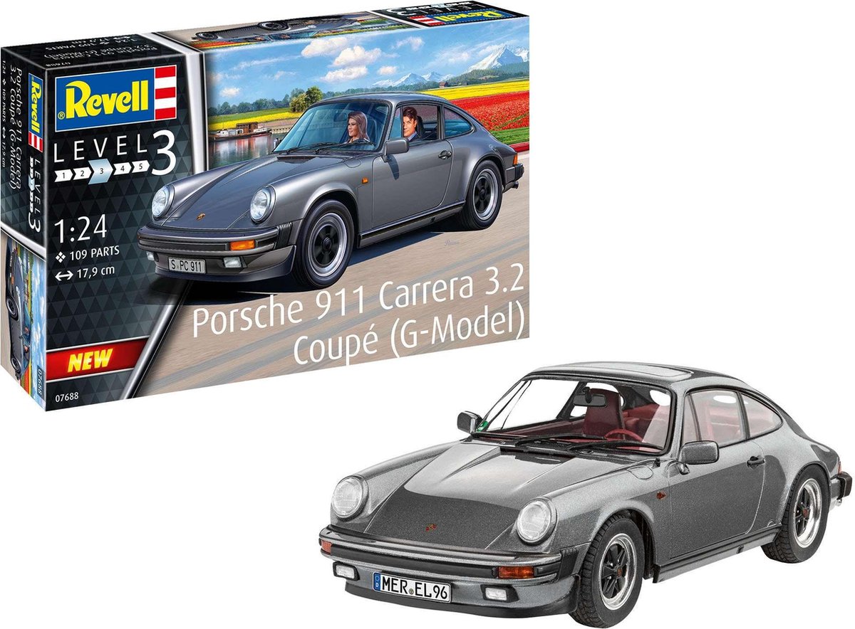 1:24   07688 Porsche 911 G Model Coupé Car Plastic kit