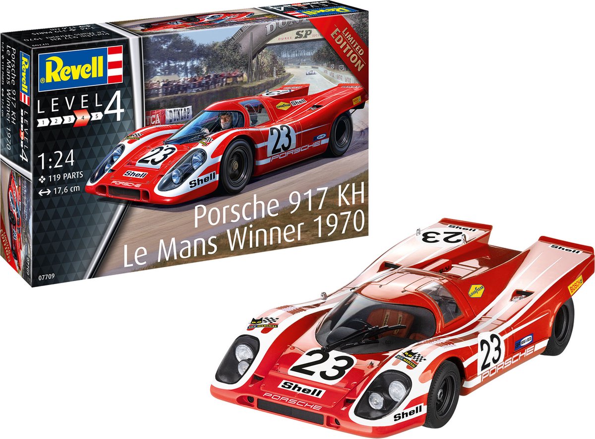 1:24   07709 Porsche 917K Le Mans Winner 1970 Plastic kit