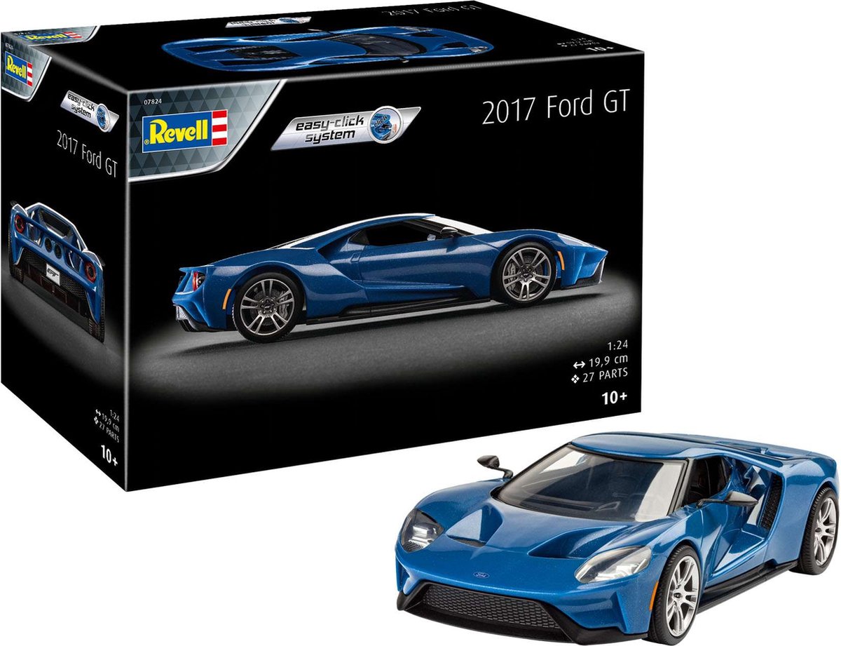 1:24   07824 Ford GT 2017 Car - Easy Click Plastic kit