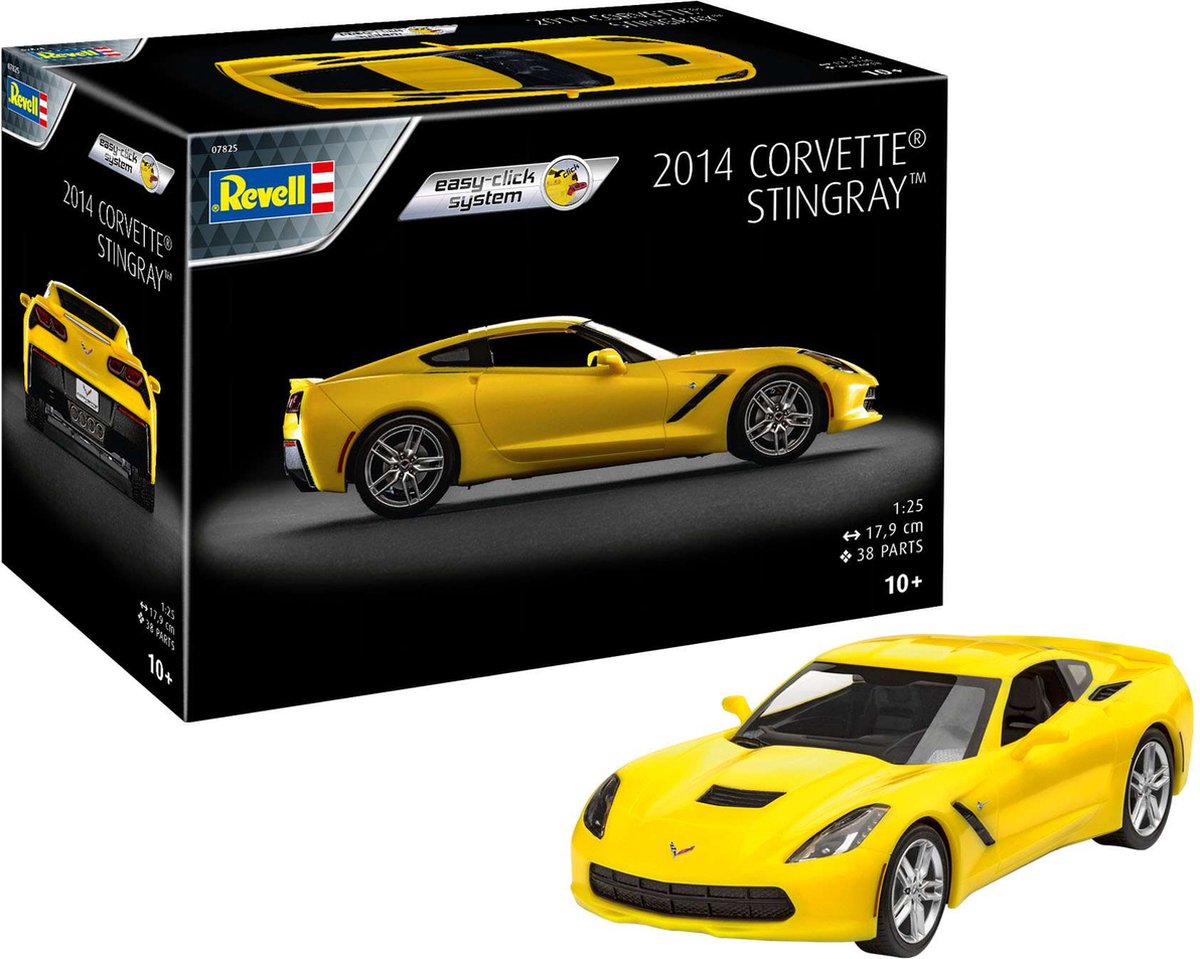 1:25   07825 Corvette Stingray 2014 - Easy Click Plastic kit