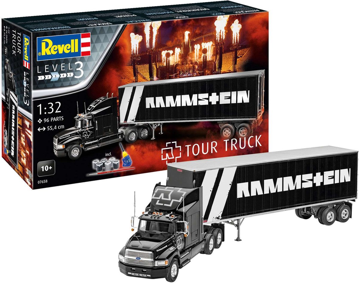 1:32   07658 Tour Truck Rammstein - Gift Set Plastic kit