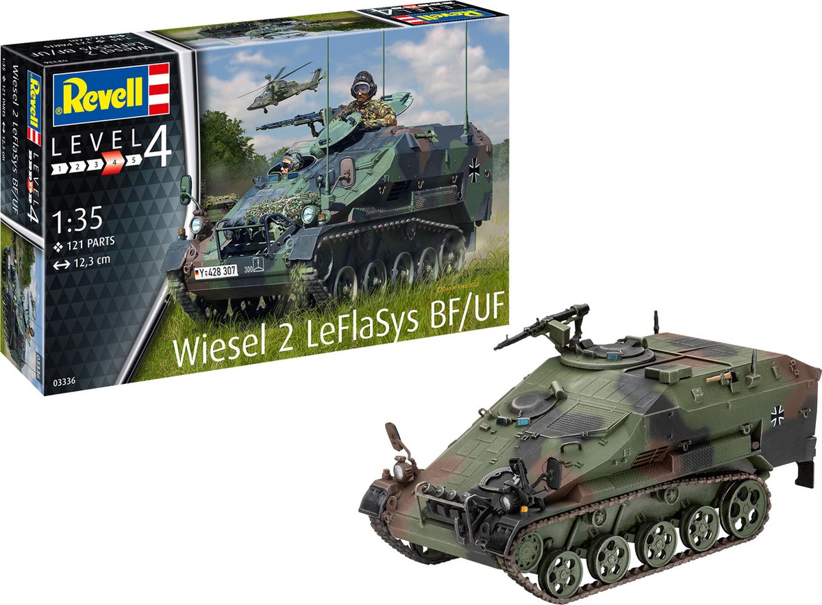 1:35   03336 Wiesel 2 LeFlaSys BF/UF Plastic kit