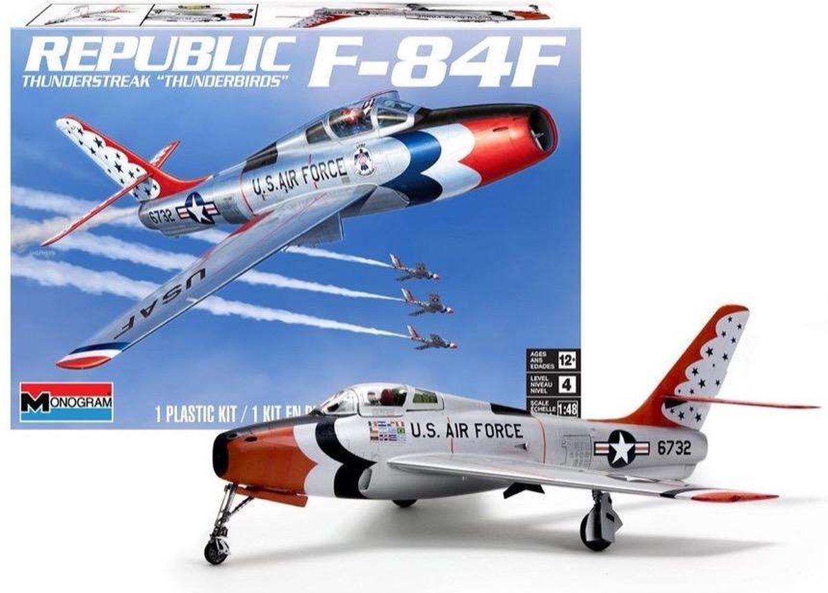 1:48   15996 F-84F Thunderstreak - Thunderbirds Plane Plastic kit