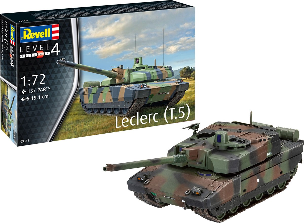 1:72   03341 Leclerc T5 Tank Plastic kit