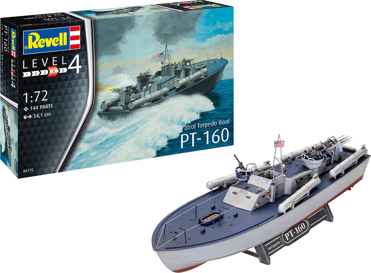 1:72   05175 Patrol Torpedo Boat PT-160 Plastic kit