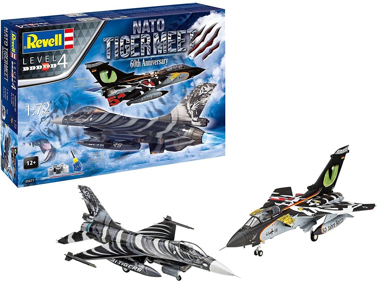 1:72   05671 NATO Tiger Meet - 60th Anniversary - Gift Set Plastic kit