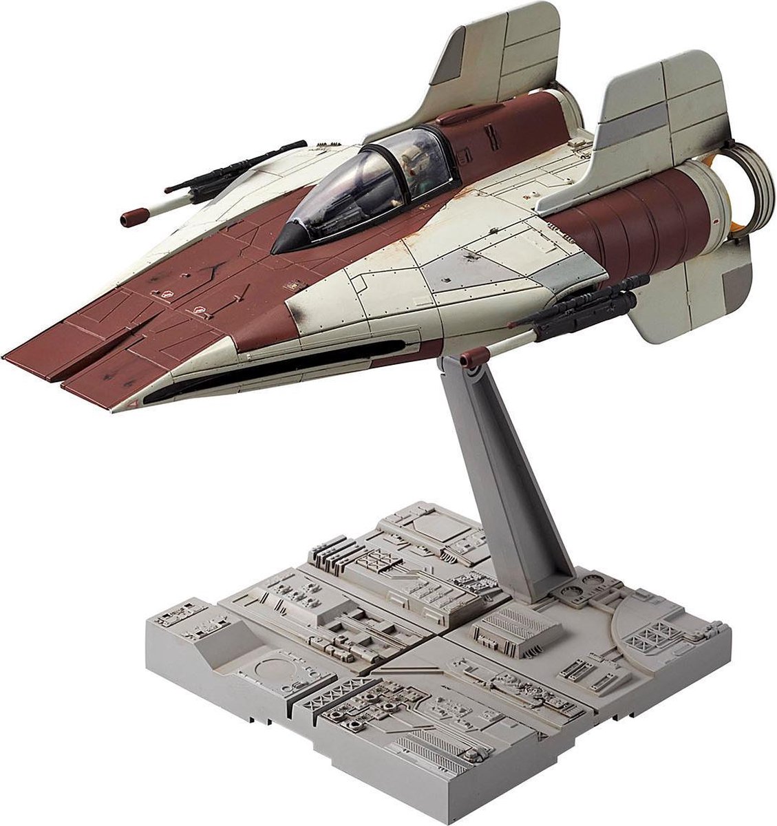 1:72   Bandai 01210 Star Wars A-wing Starfighter Plastic kit