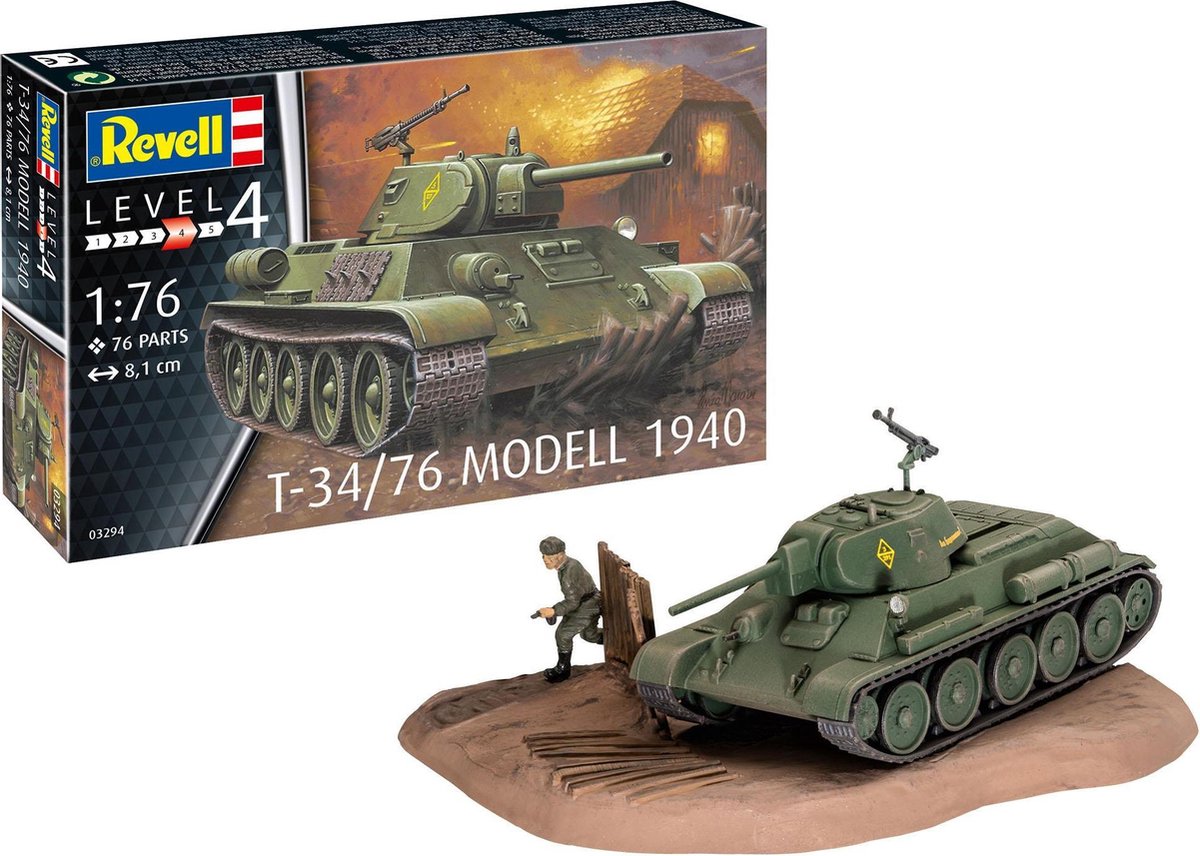 1:76   03294 T-34/76 Modell 1940 Plastic kit