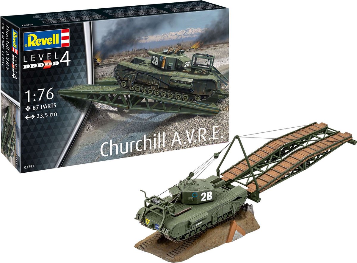 1:76   03297 Churchill A.V.R.E. Plastic kit