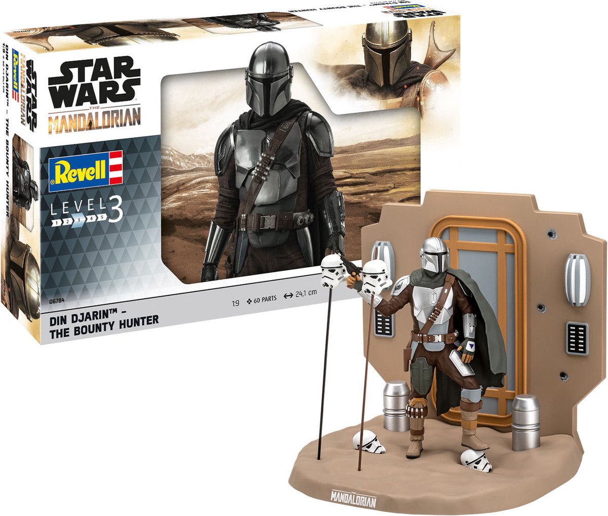 1:9   06784 Star Wars - The Mandalorian: The Bounty Hunter Plastic kit