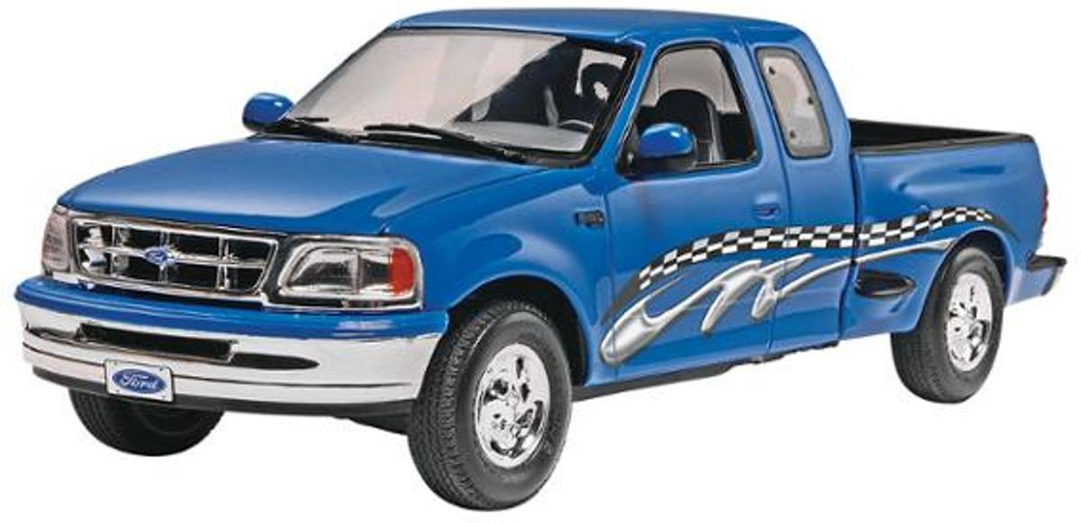 97 Ford F-150 XLT -   Bouwdoos Level 4 - Schaal 1:25