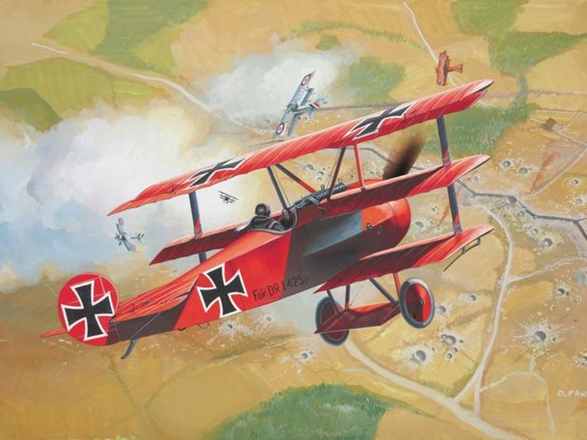 Bouwds Fokker Dr.1 Tripla