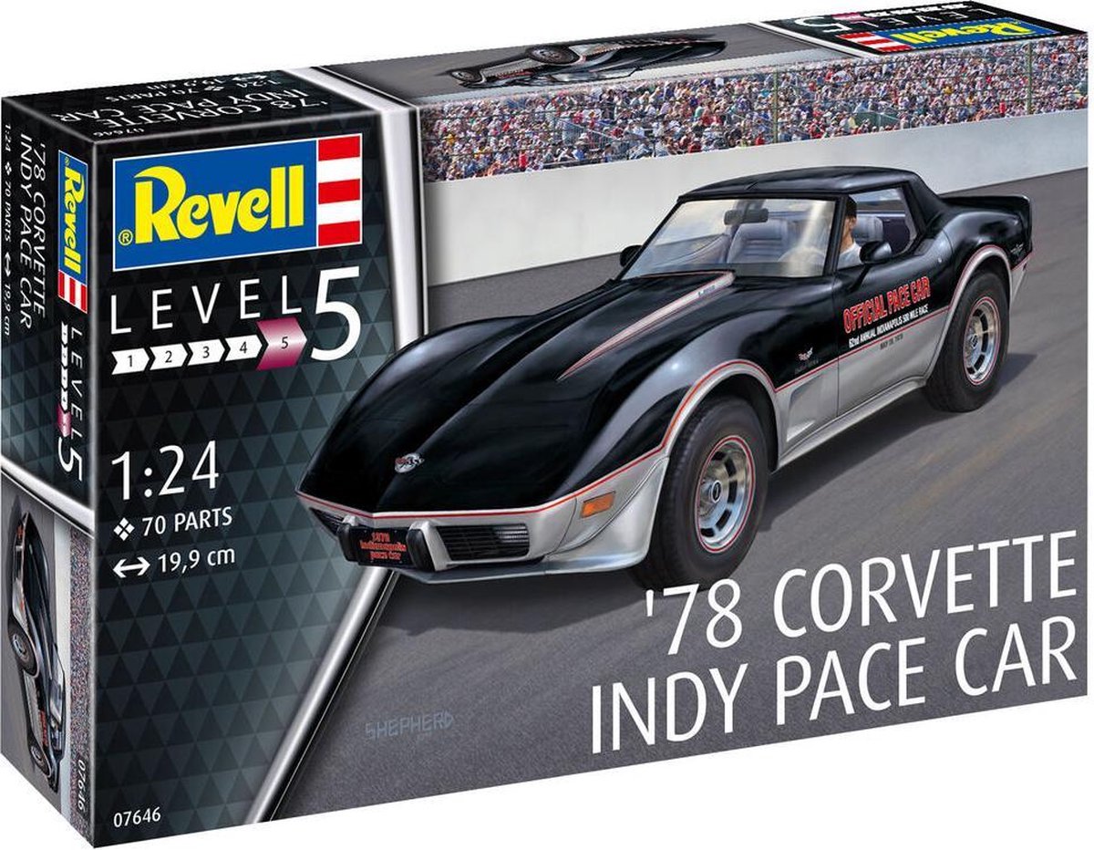 Corvette Indy Pace Car 1978 - Revell - 1:24