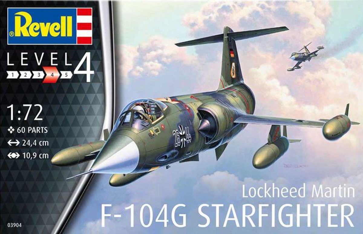 F-104G Starfighter Revell schaal 172