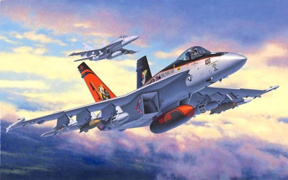 F/A-18E Super Hornet   schaal 1:144