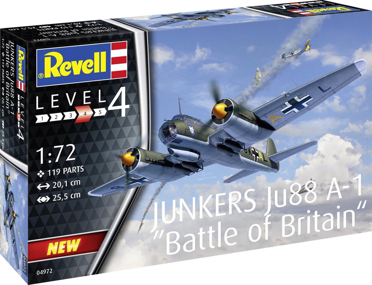 Junkers Ju-88A-1 Battle of Britain - Revell 04972 - 1:72