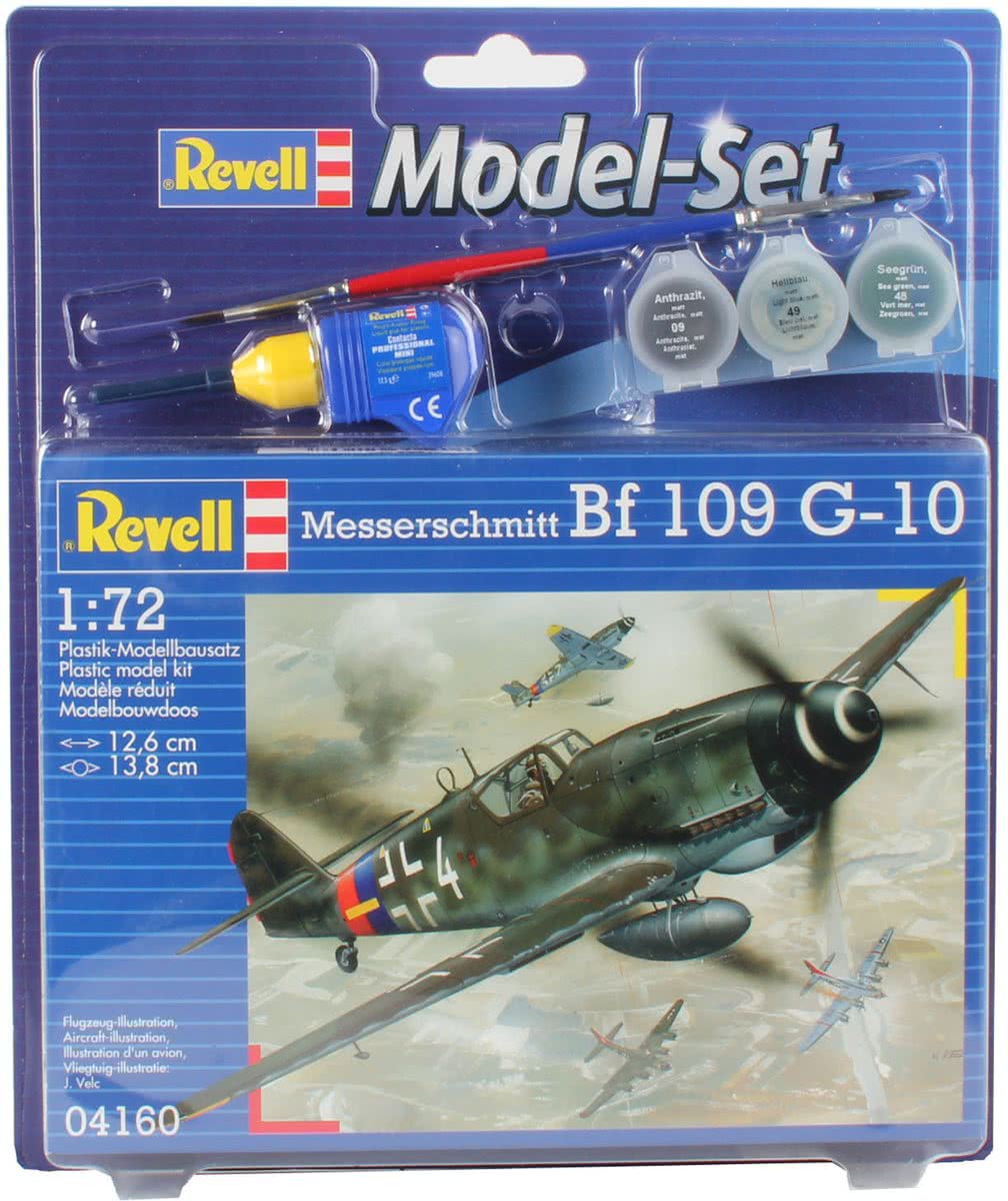 Model Set Messerschmitt Bf-109