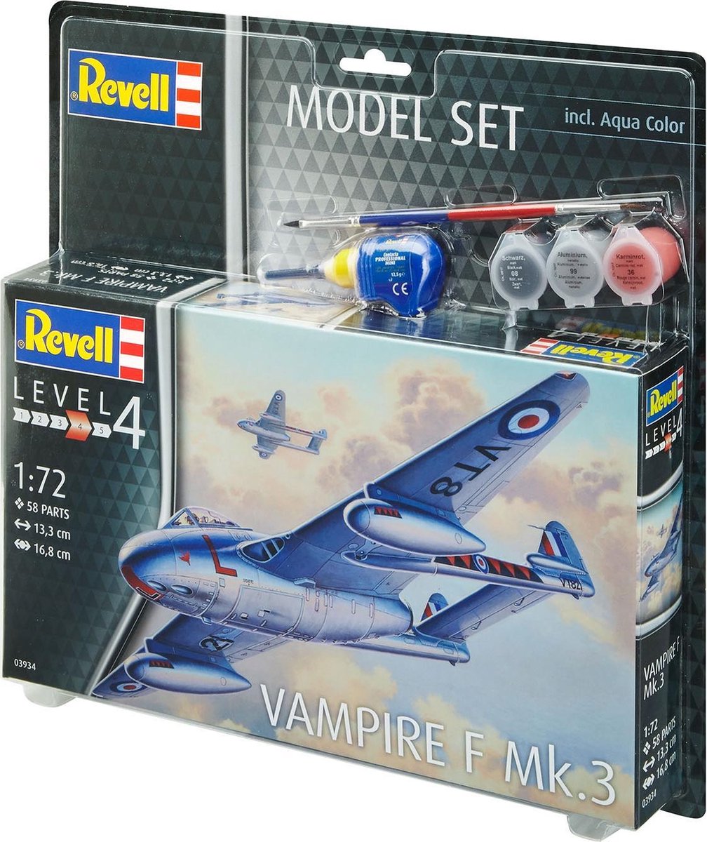 Model Set Vampire F Mk.3