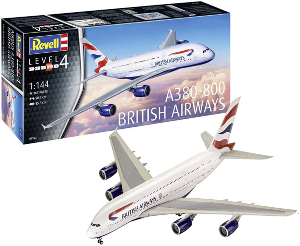 REVELL 1:144 A380-800 British Airways