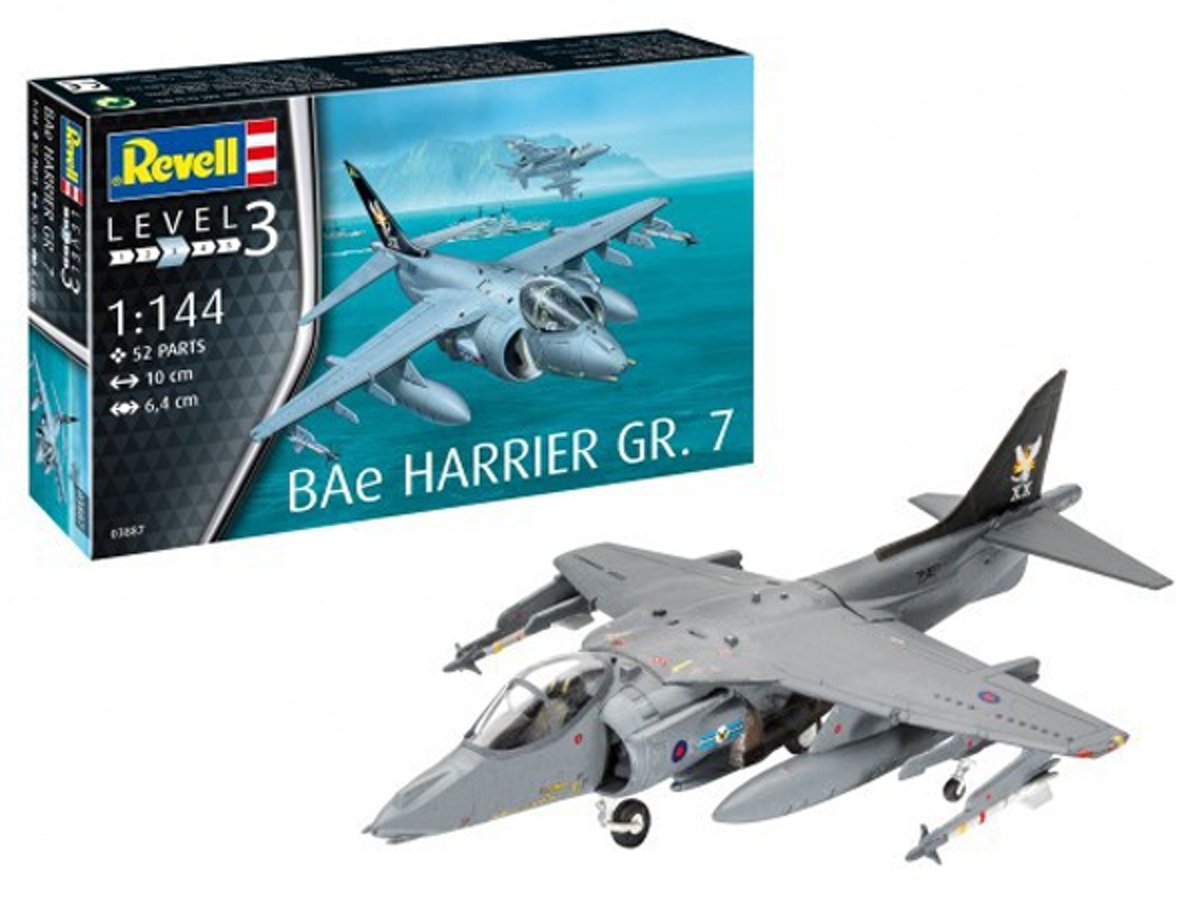 REVELL 1:144 BAe Harrier GR.7