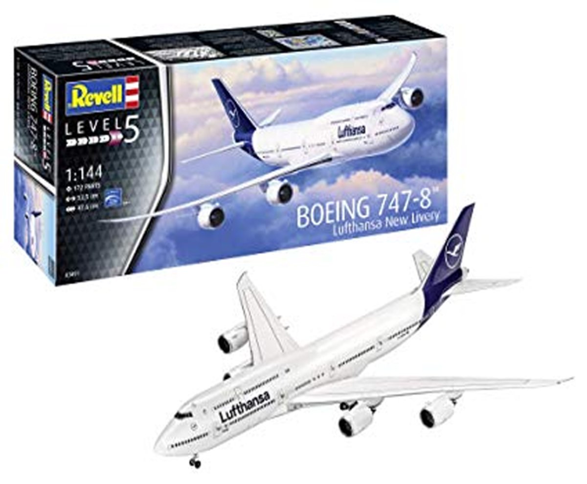 REVELL 1:144 Boeing 747-8 Lufthansa