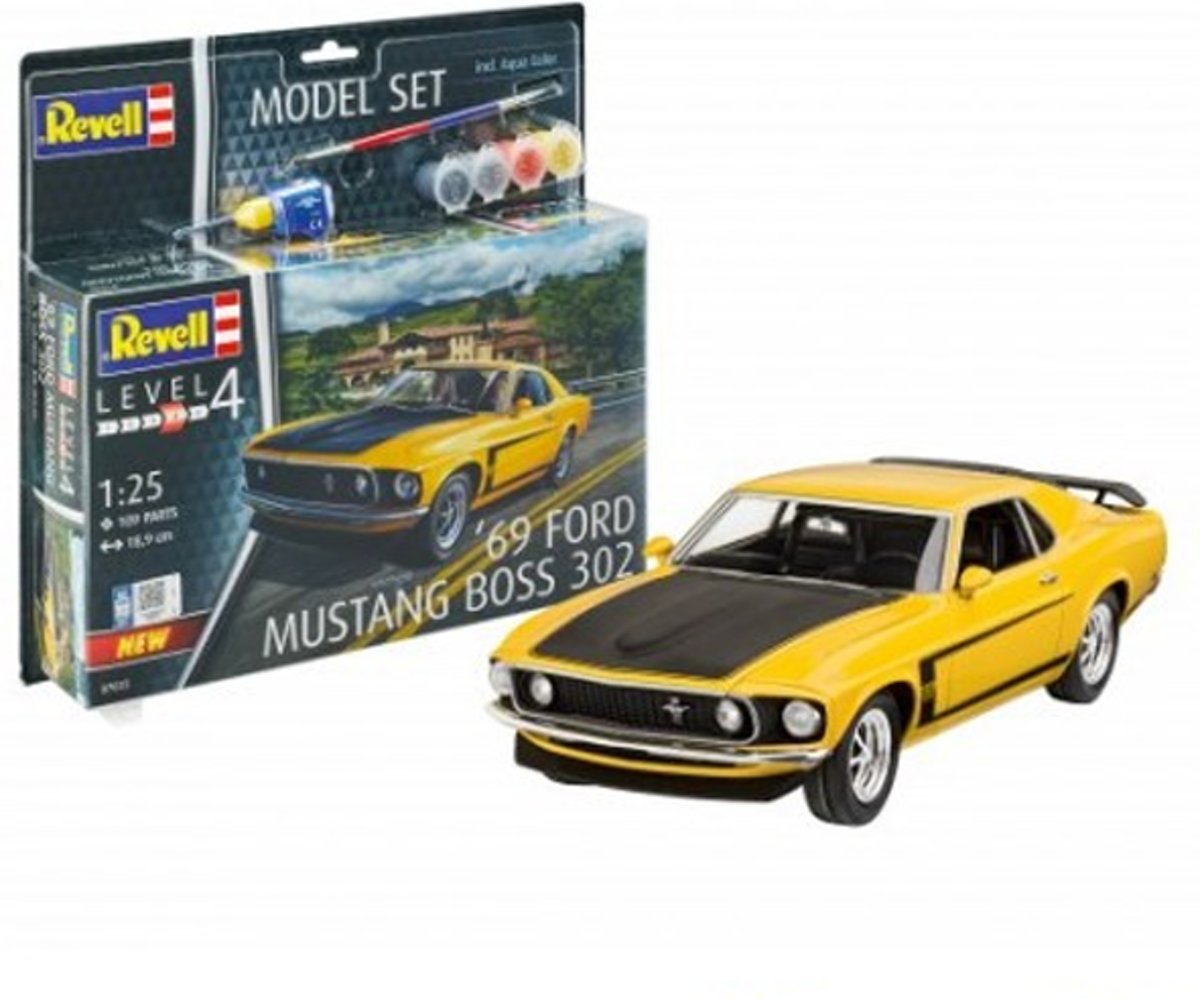 REVELL 1:25 69 Ford Mustang Boss 302