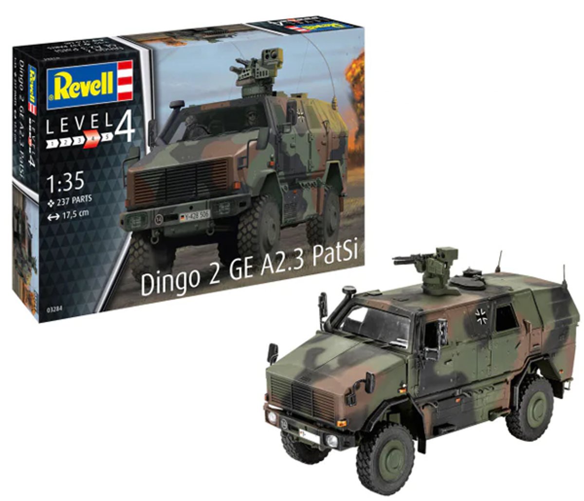 REVELL 1:35 Dingo 2 GE A2.3 PatSi