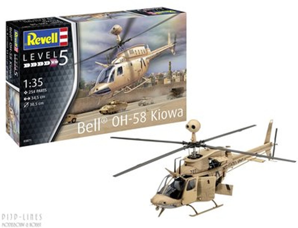 REVELL 1:35 OH-58 Kiowa