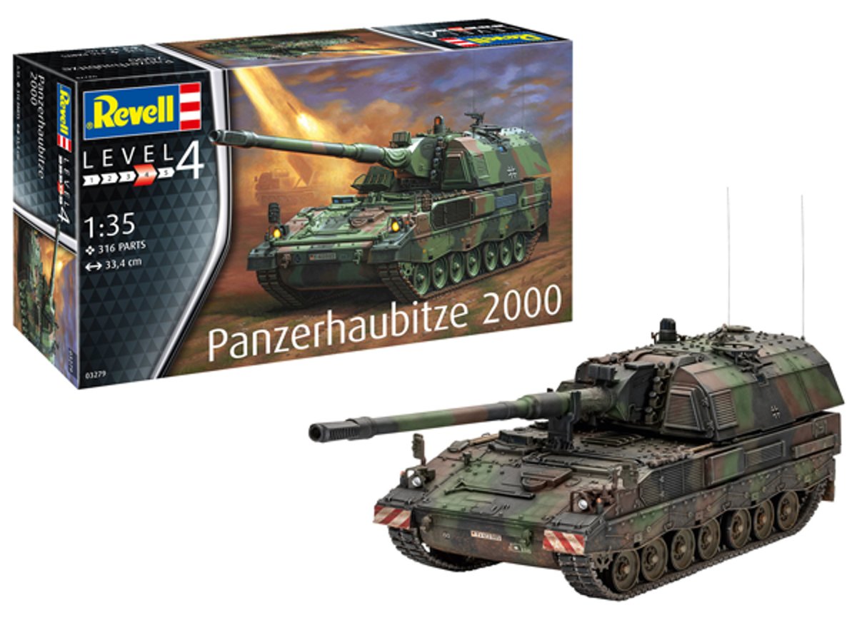 REVELL 1:35 Panzerhaubitze 2000