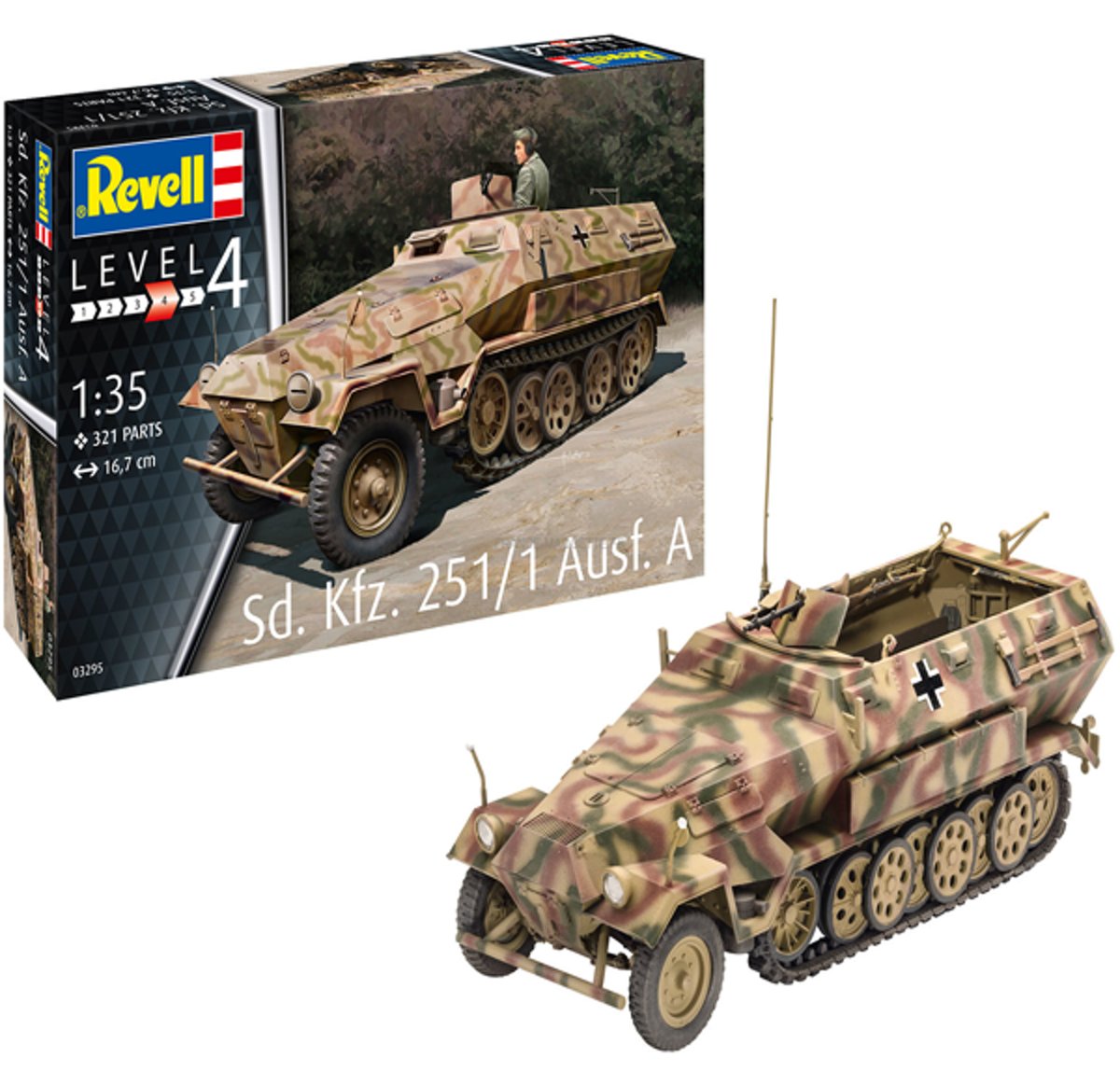 REVELL 1:35 Sd.Kfz.251/1 Ausf.A