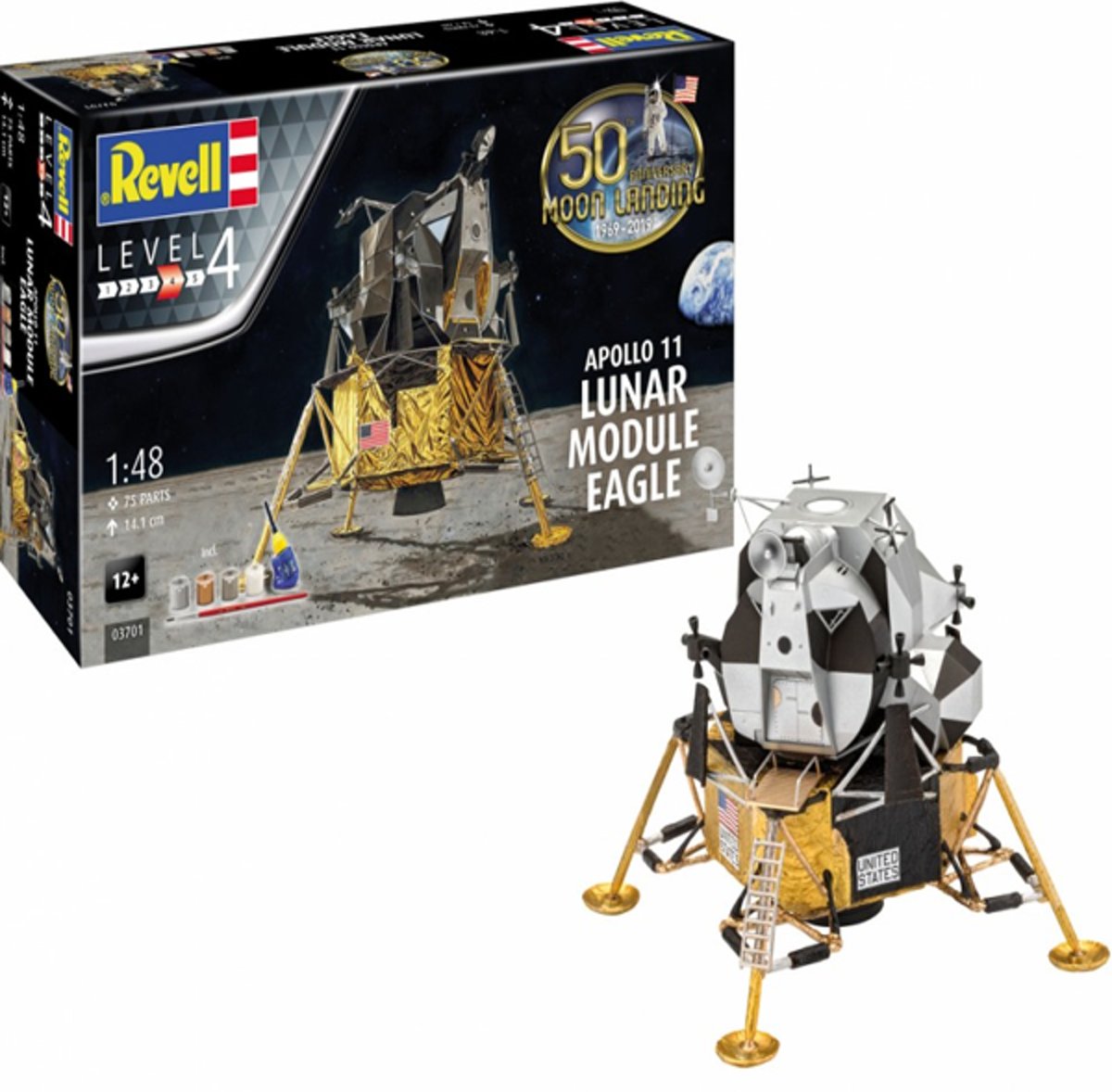 REVELL 1:48 Apollo 11 Lunar Module 