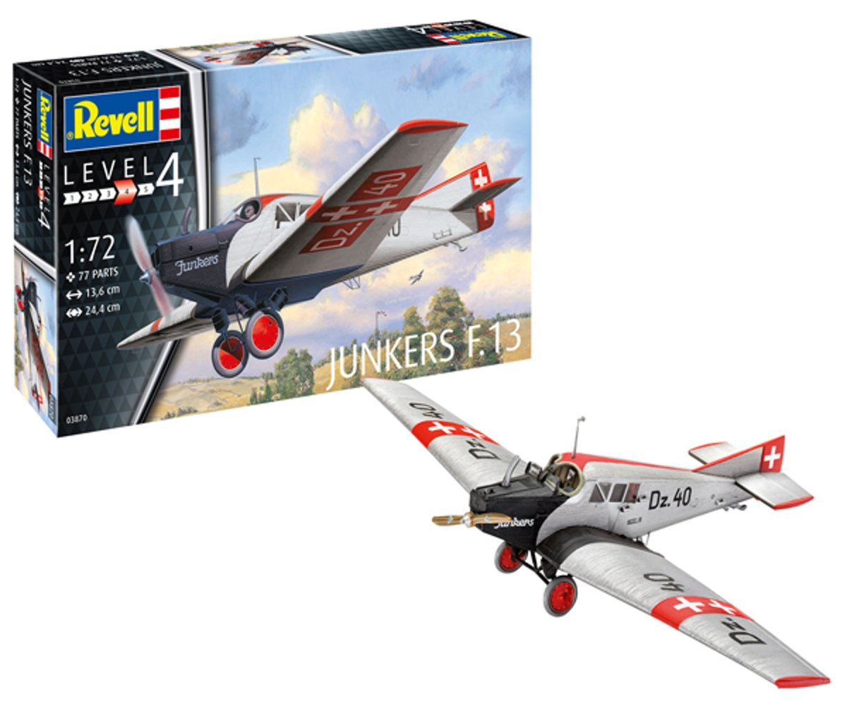 REVELL 1:72 Jumlers F.13