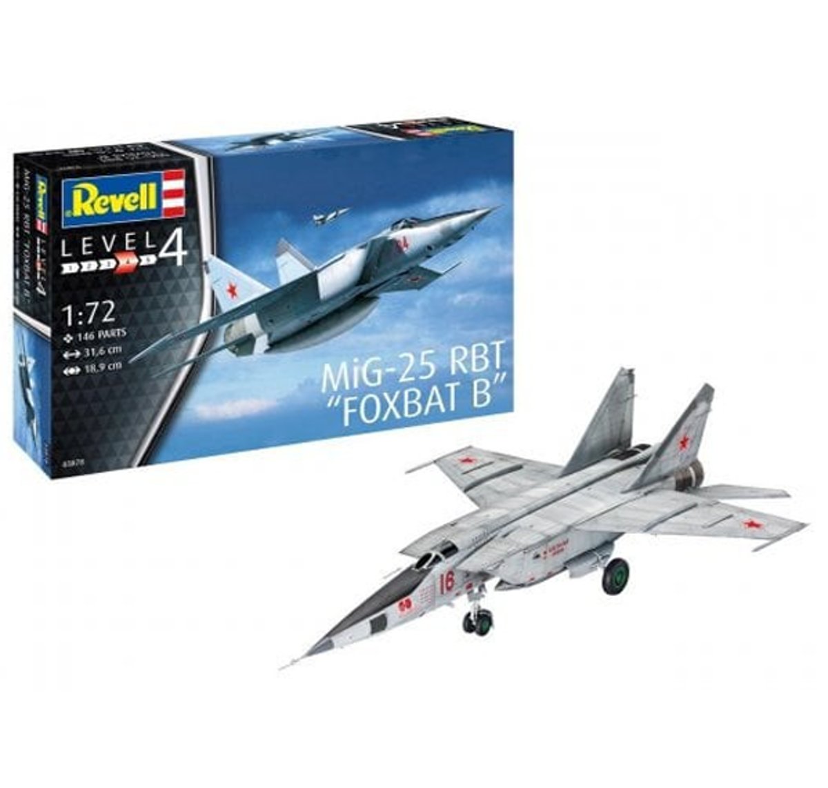 REVELL 1:72 MiG-25 RBT