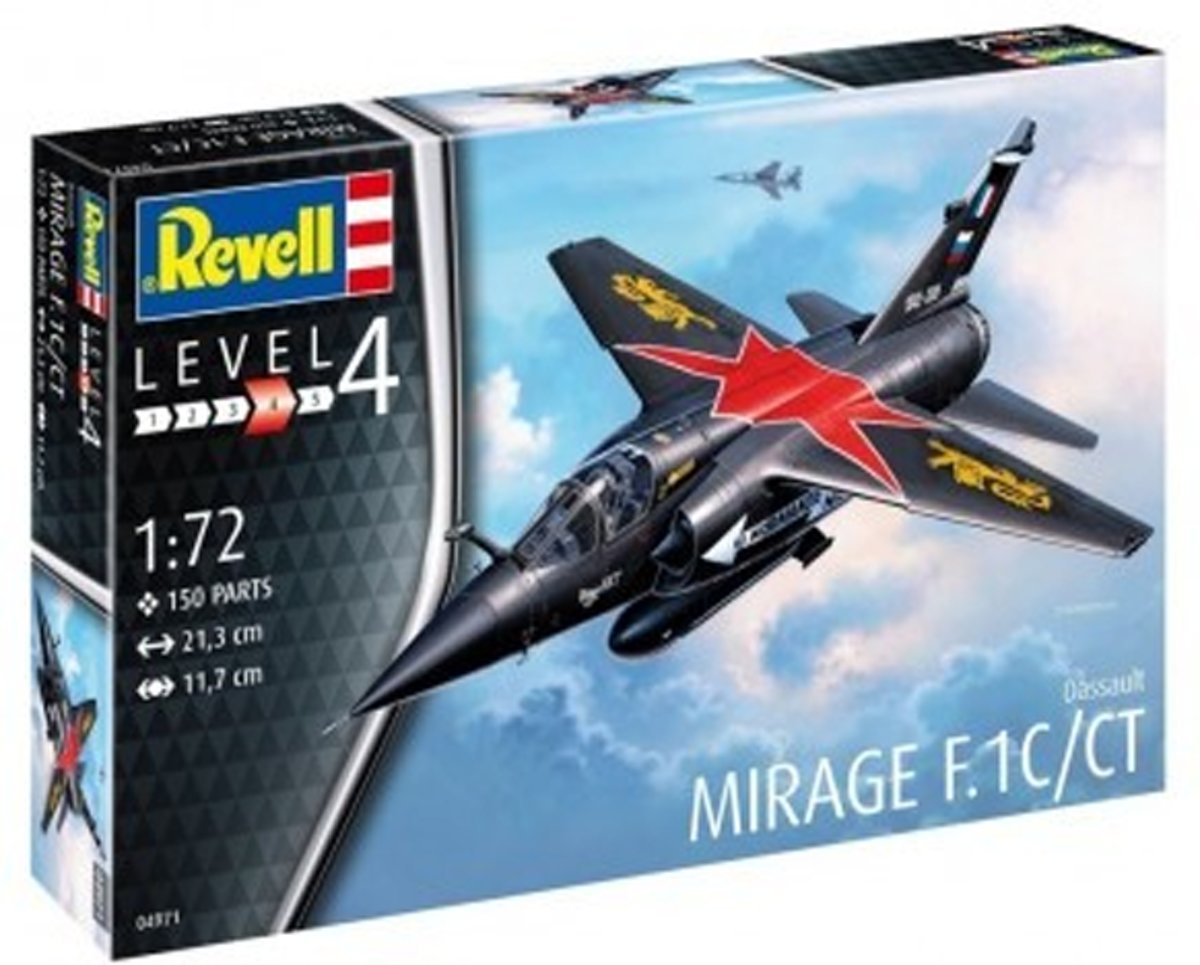 REVELL 1:72 Mirage F.1C