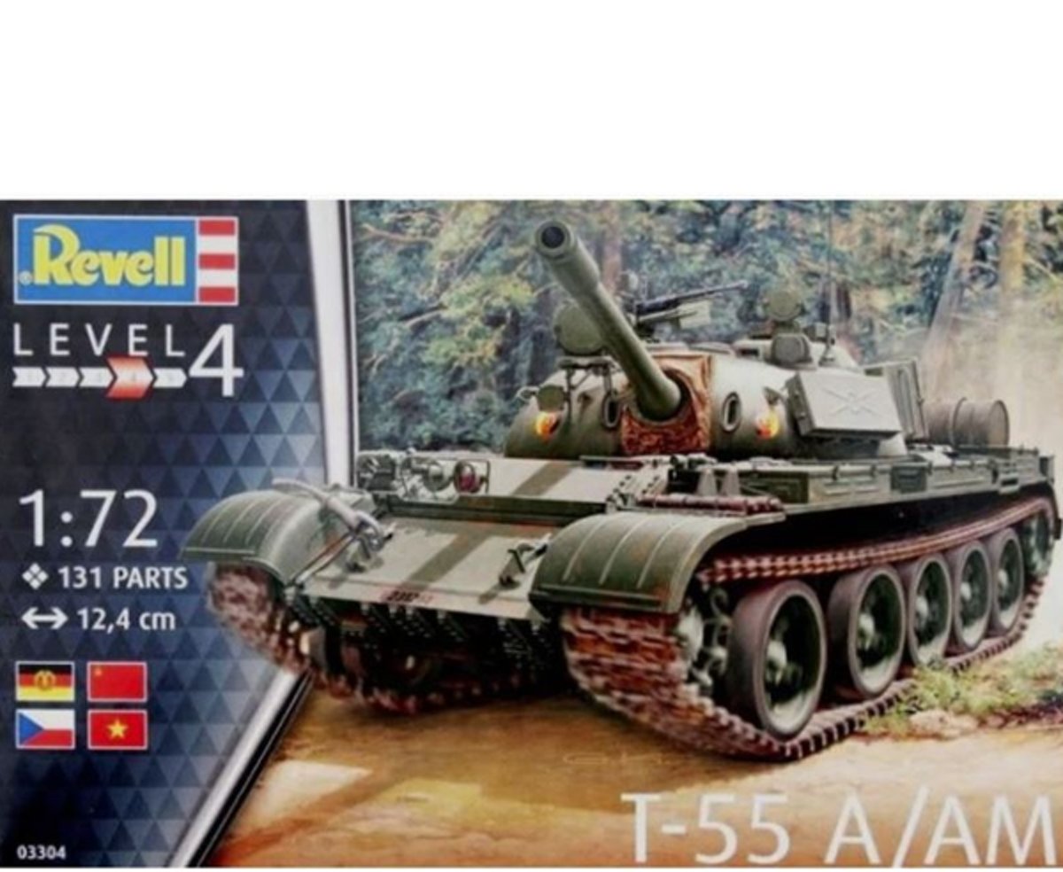 REVELL 1:72 T-55 A/AM