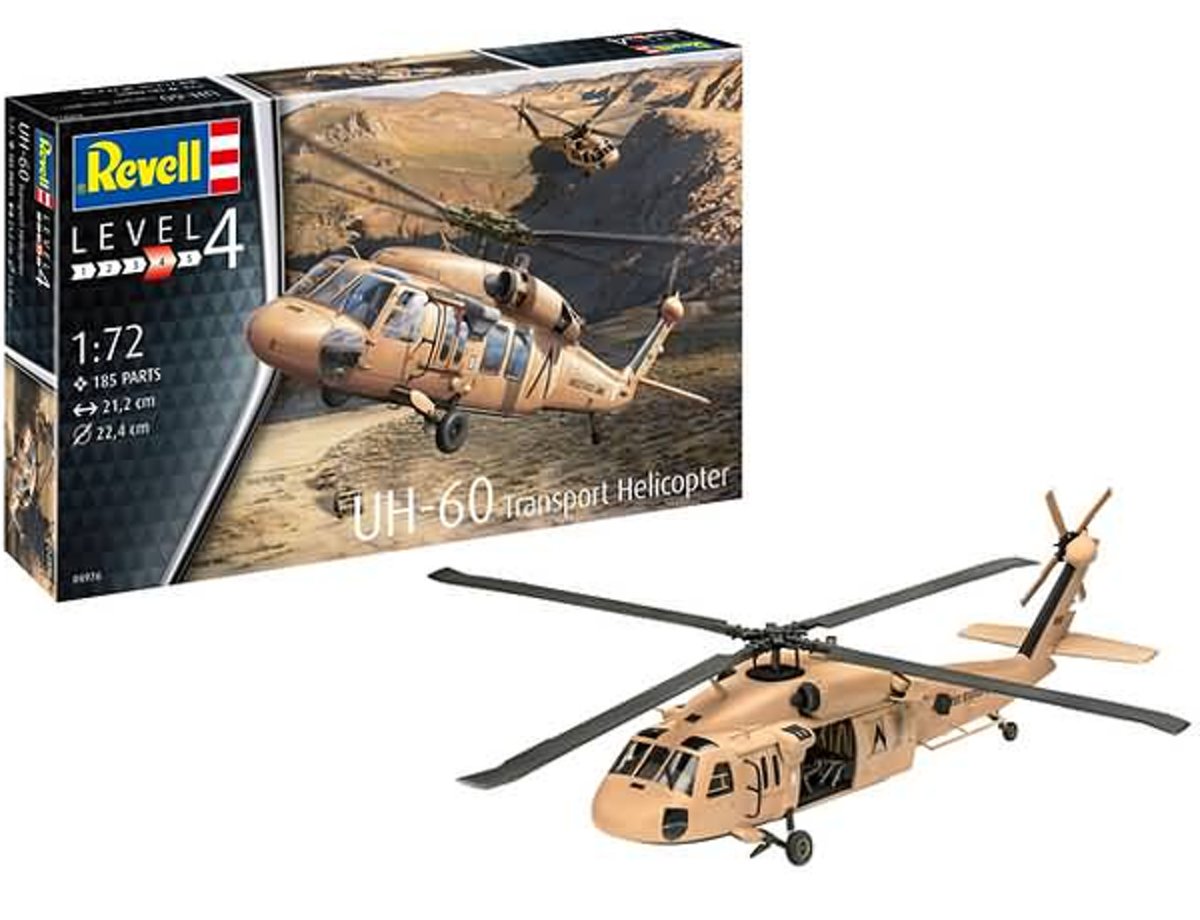 REVELL 1:72 UH-60 transport helicopter