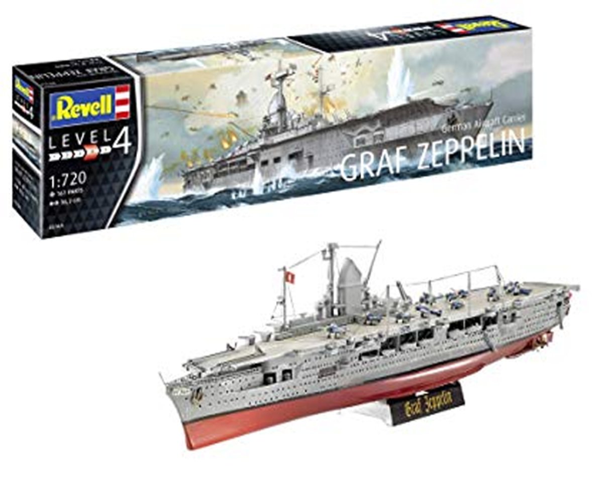 REVELL 1:720 German Aircraft Carrier GRAF ZEPPELIN