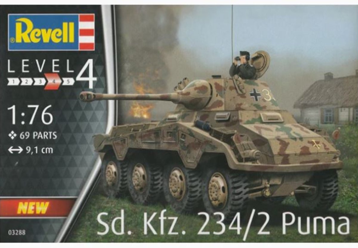 REVELL 1:76 Sd.Kfz. 234/2 Puma