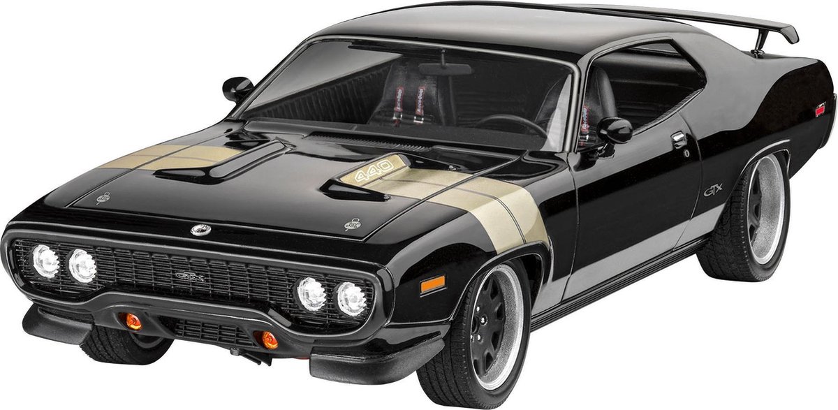   (67692) Dominics Plymouth GTX (1971) Fast & Furious Modelbouwpakket