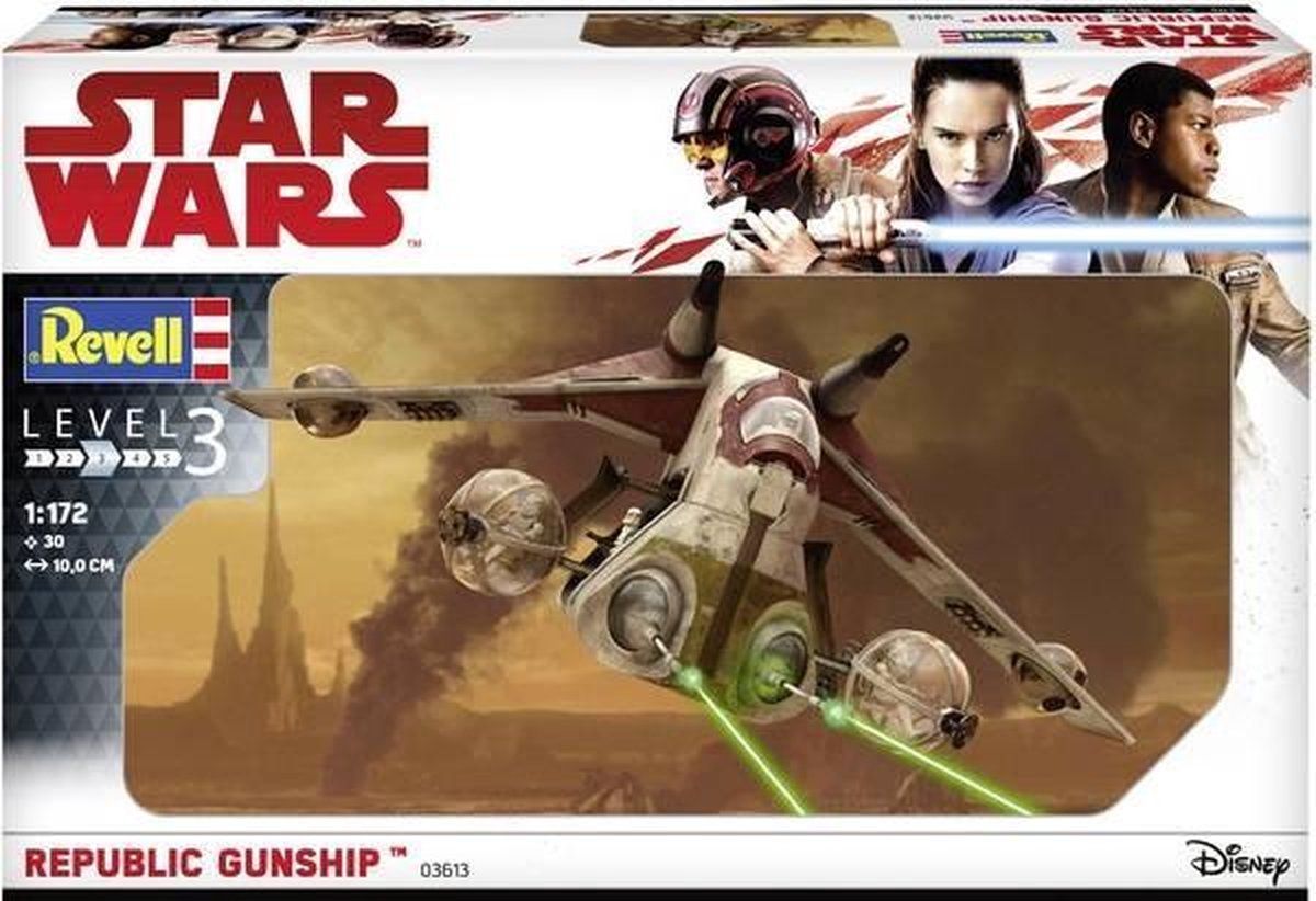 Revell - 1:172 Star Wars Republic Gunship