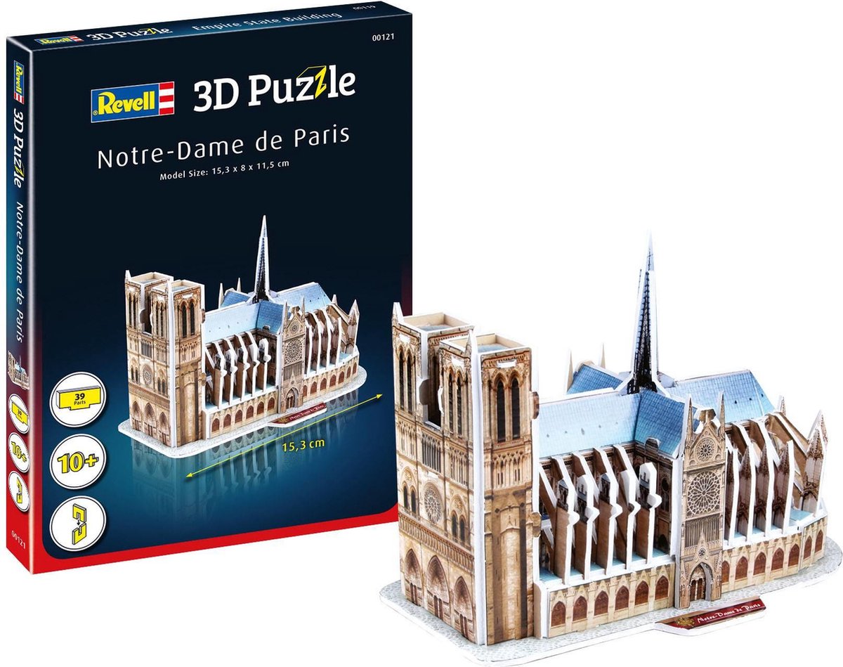   00121 Notre-Dame de Paris 3D Puzzel