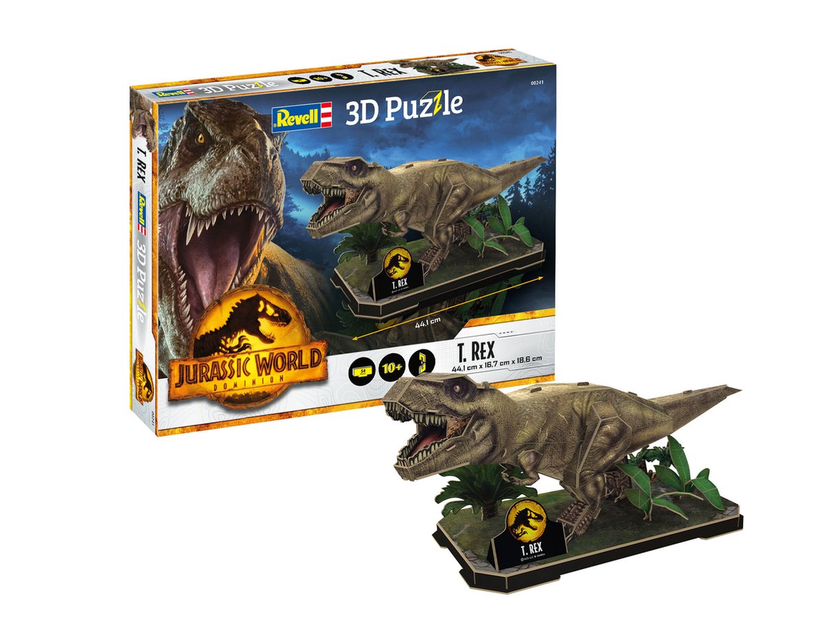   00241 Jurassic World Dominion - T-Rex 3D Puzzel