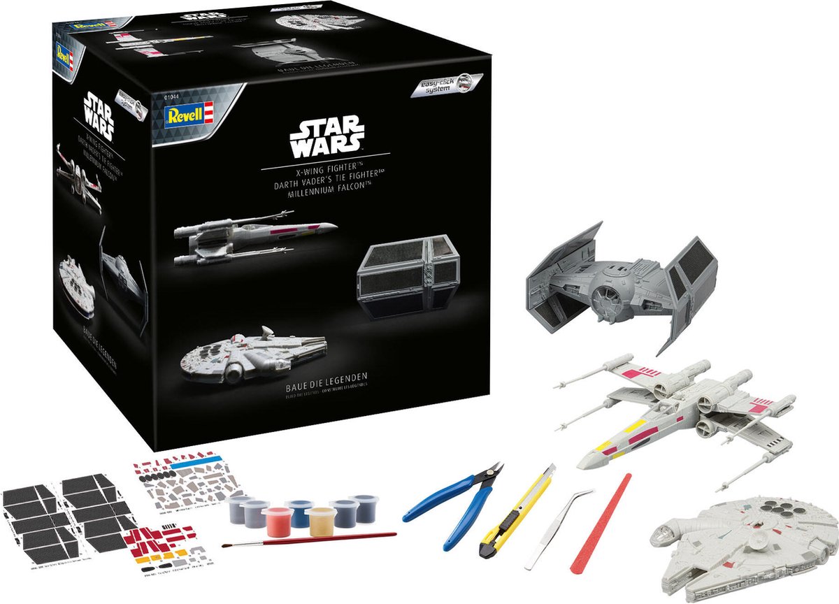   01044 Star Wars - 3 Kits Set - Adventskalender Plastic kit