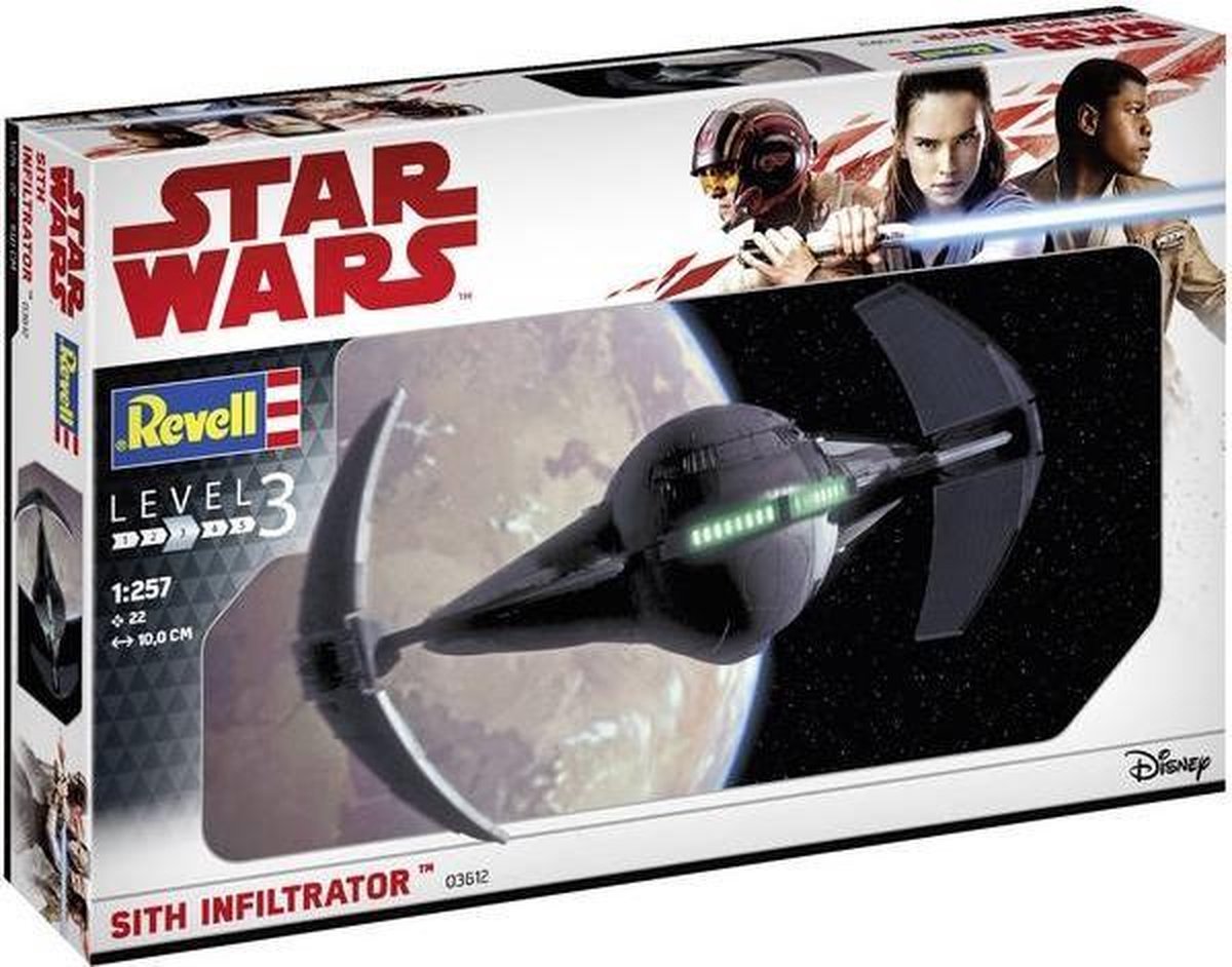   03612 Star Wars Sith Infiltrator Science Fiction bouwpakket