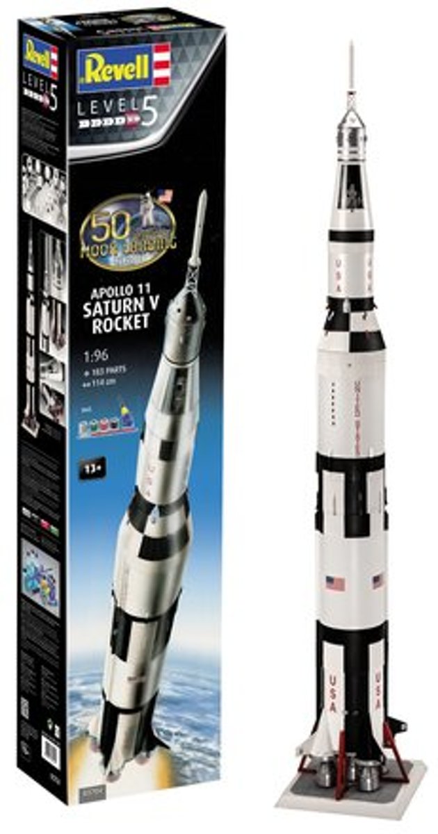   03704 Apollo 11 saturn V rocket 1/96