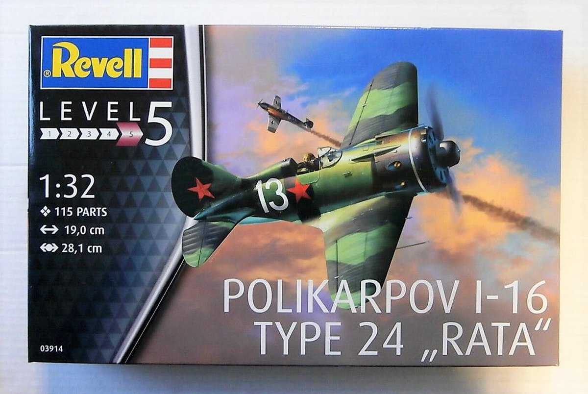   03914 Polikarpov I-16 Type 24 